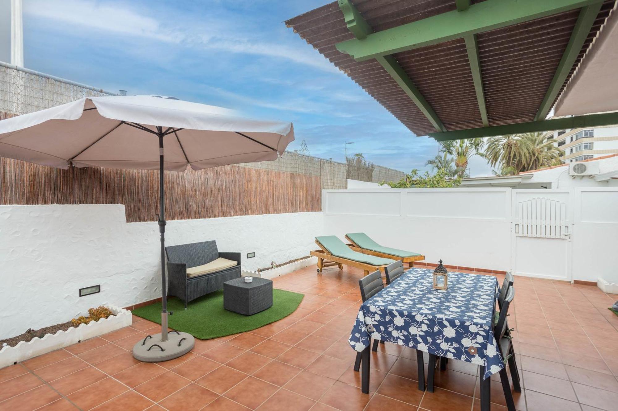 Private Chill-Out Terrace Bungalow - Pool San Bartolomé 외부 사진