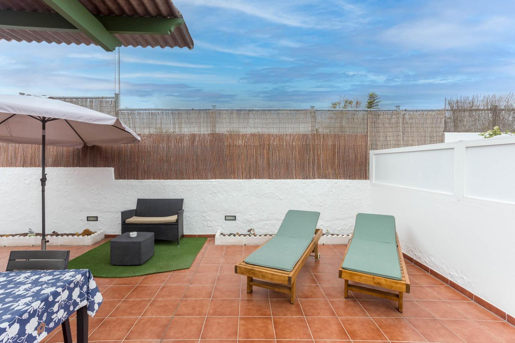 Private Chill-Out Terrace Bungalow - Pool San Bartolomé 외부 사진