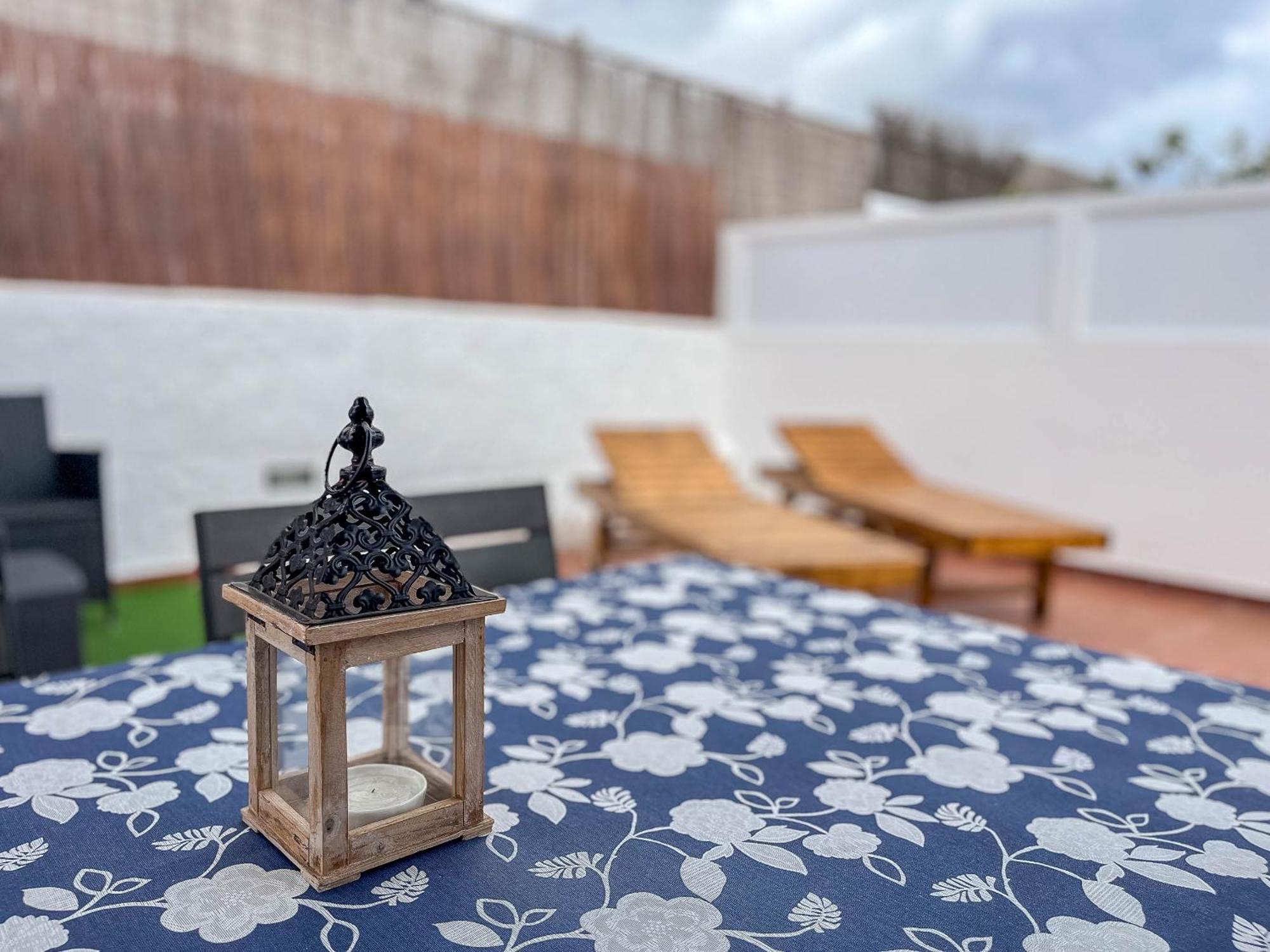 Private Chill-Out Terrace Bungalow - Pool San Bartolomé 외부 사진