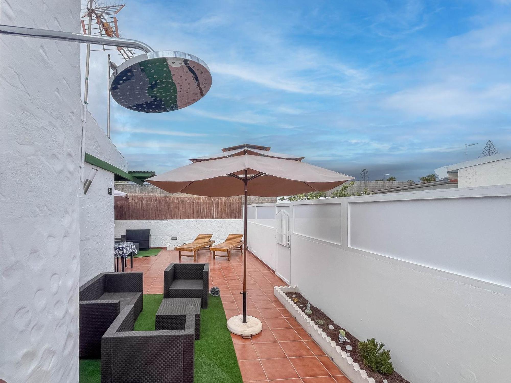 Private Chill-Out Terrace Bungalow - Pool San Bartolomé 외부 사진